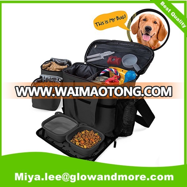 Professional factory customize high quality dog travel food bag